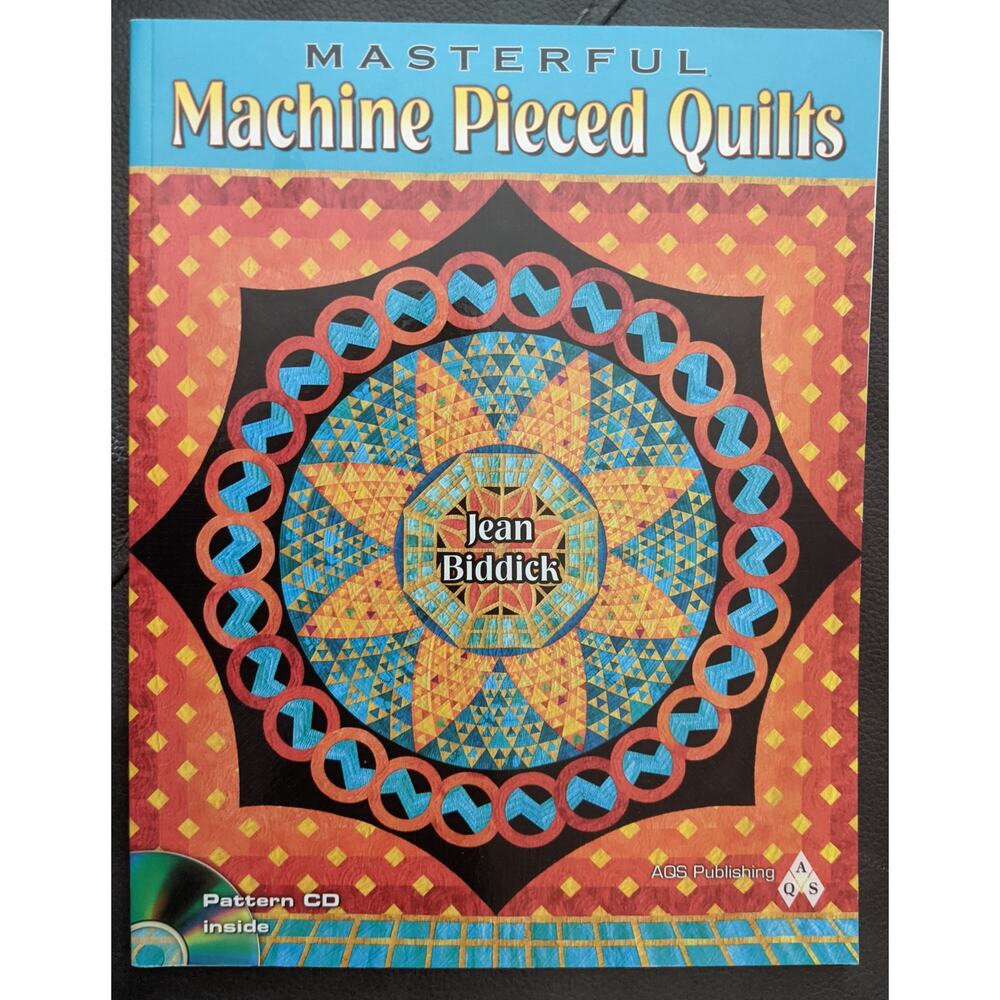 Machine Pieced Quilts w/CD Pattern Book
